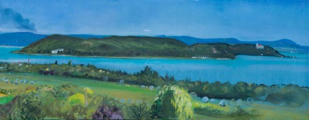 Tihany 50x125cm olaj vászon